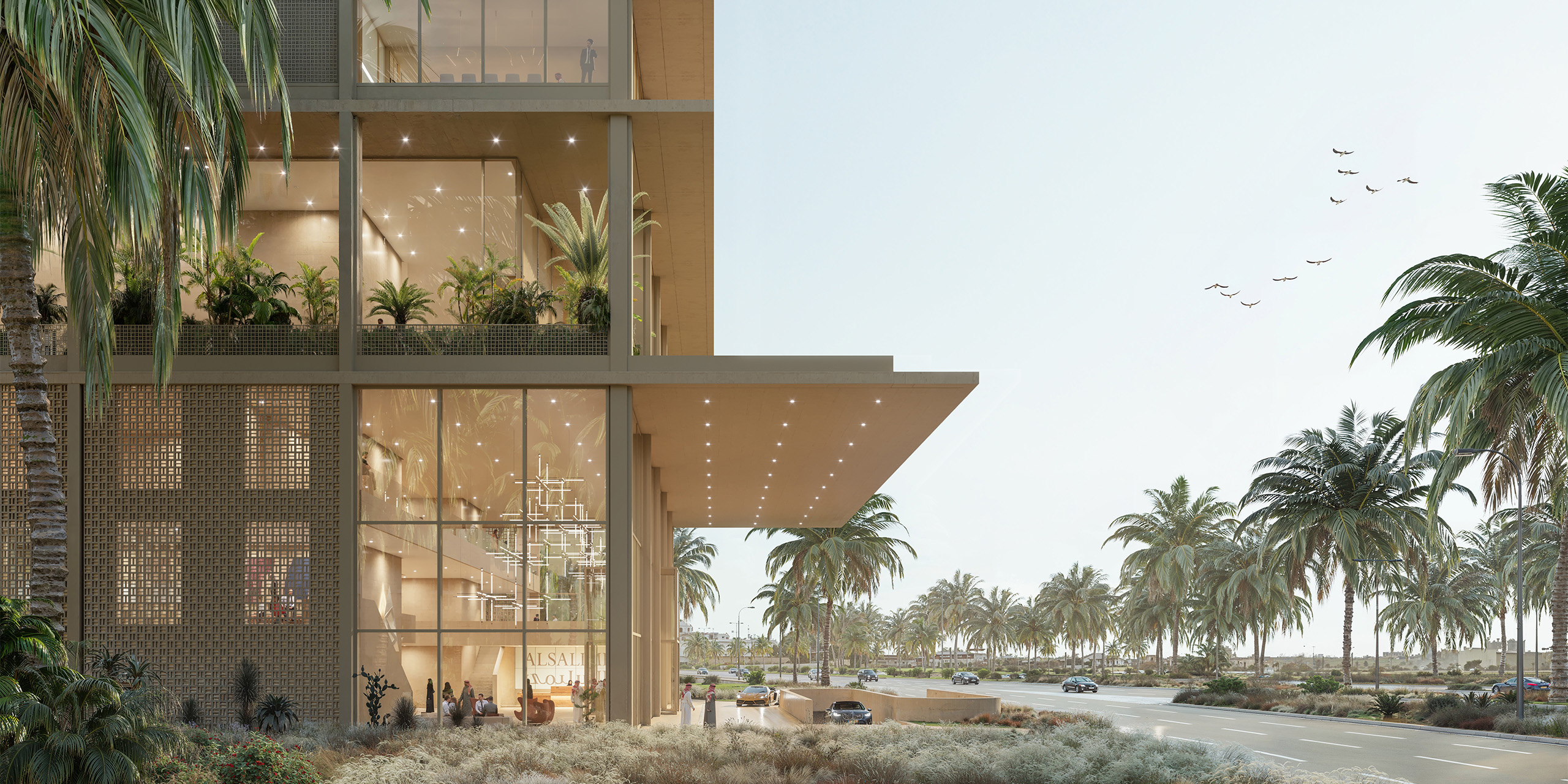 Launch final design innovative Family Headquarters Dammam >