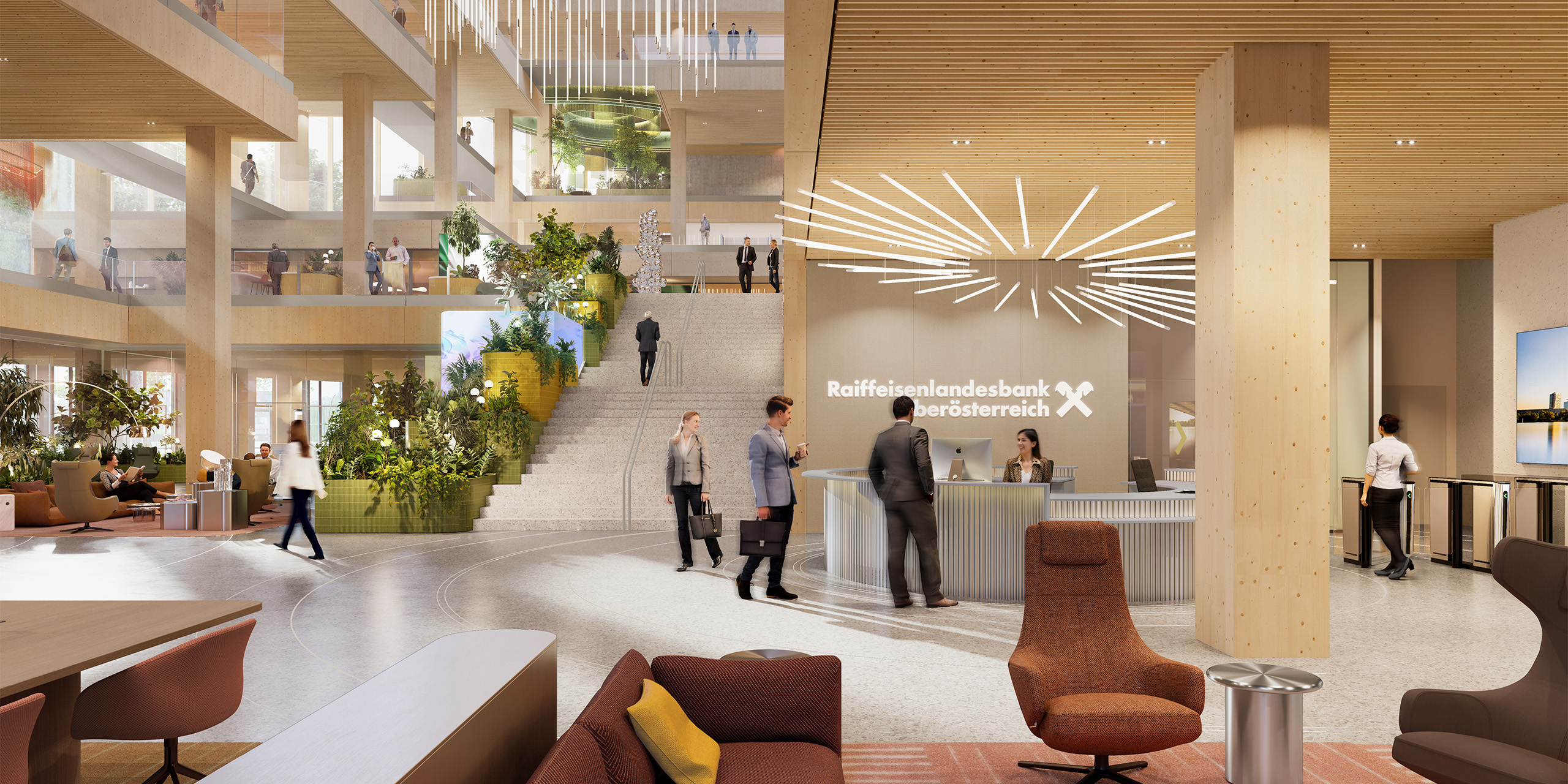 Start construction Raiffeisenlandesbank Ober�sterreich Campus Linz >
