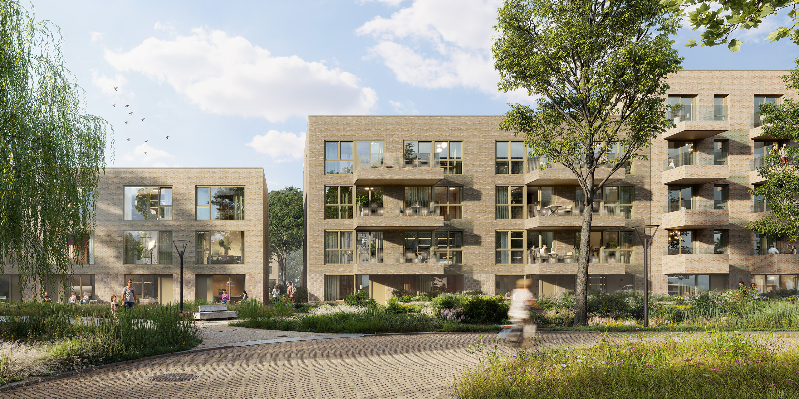 Winning tender sustainable housing �The Green Courtyard� Netherlands